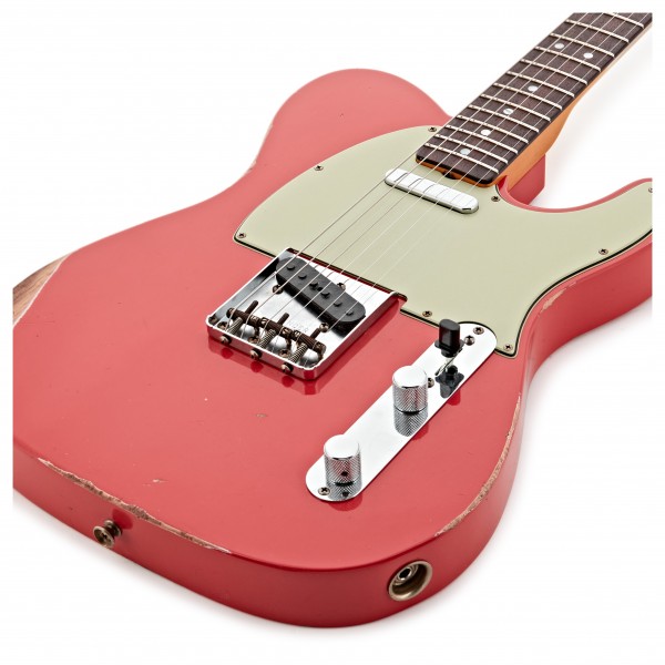 Fender Custom Shop '64 Telecaster Relic, Aged Fiesta Red #CZ573019