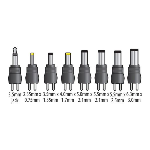 Mercury Eco 1000mA Variable Voltage Universal Power Supply