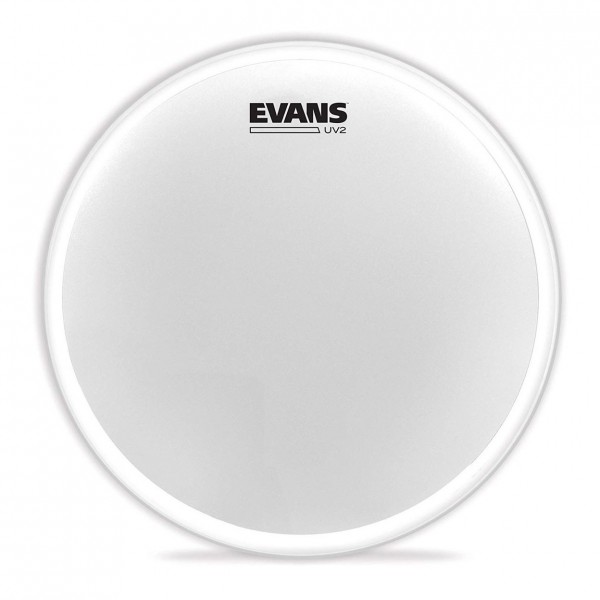 Evans UV2 Snare Drum Head, Hazy 300 & EQ PODS Pack, 14"