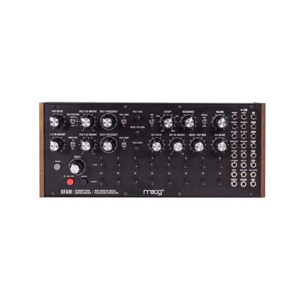 Moog DFAM Semi-Modular Analog Percussion Synth with Decksaver Cover