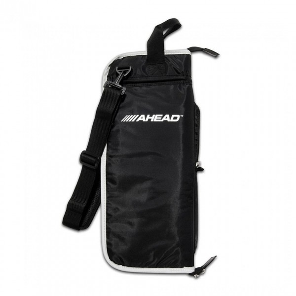 Ahead Deluxe Stick Bag & Lars Ulrich Scary Guy Sticks, Black/Grey