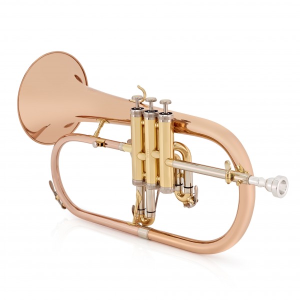 Coppergate Professional Flugel Horn By Gear4music