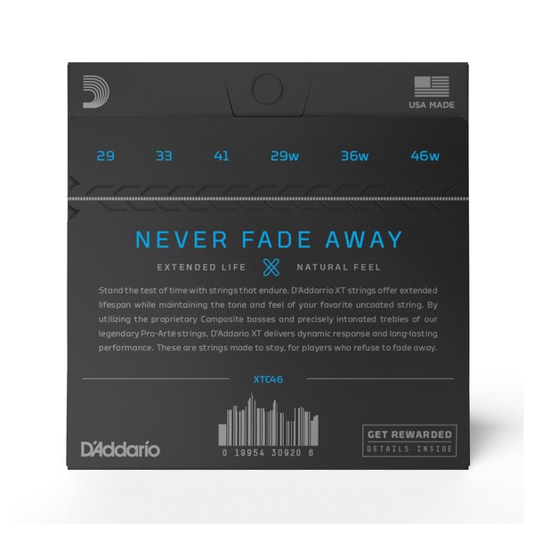 D'Addario XTC46 XT SPC Classical Strings, Hard Tension