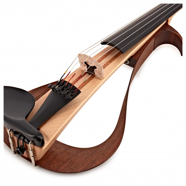 Yamaha YEV105 Series 5 String Electric Violin, Natural Finish