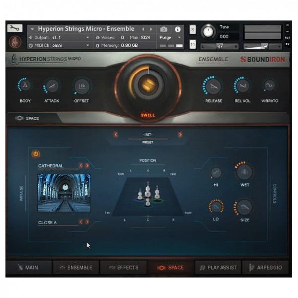 SoundIron Hyperion Strings Micro