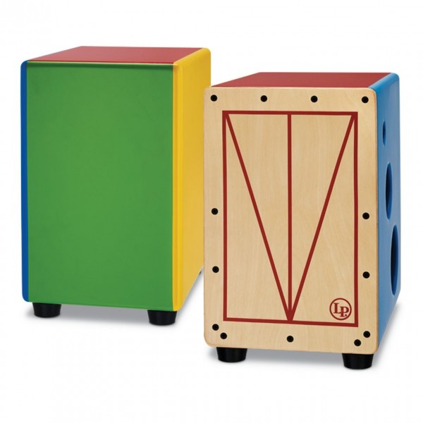 LP Mona Tavakoli `Lil MT Box Cajon - Eco Board Body Birch front plate