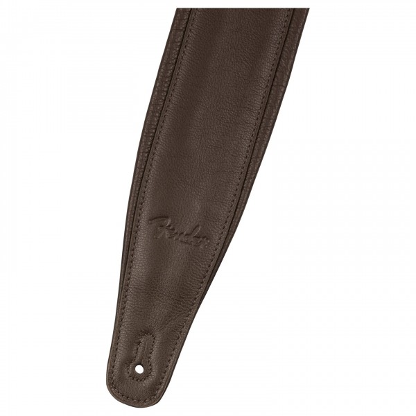 Fender 3.5" Premium Leather Strap, Brown