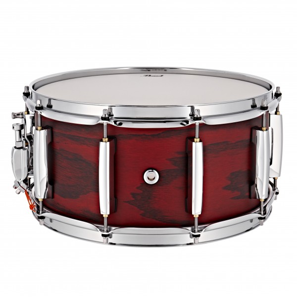 Pearl Session Studio Select 14"x 6.5" Snare Drum, Scarlet Ash