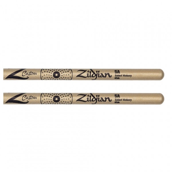 Zildjian Ltd Edition Z Custom 5A Gold Chroma Nylon Drumsticks