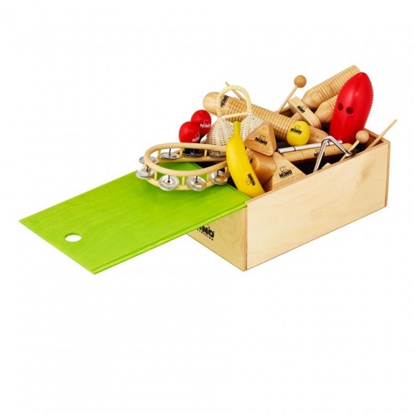 Nino by Meinl Wooden Storage Box (14,5" W x 9,25 "H x 6,1" D)