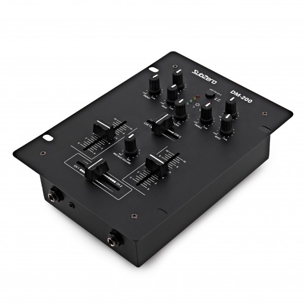 SubZero DM-200 2 Channel DJ Mixer with USB