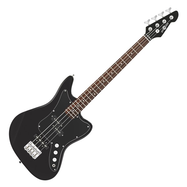 Seattle Short Scale Bass Guitar + 15W Amp Pack, Black