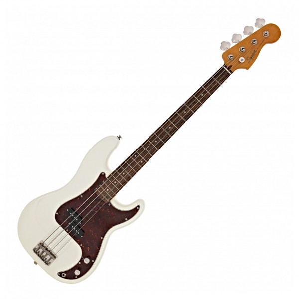 Squier Classic Vibe 60s Precision Bass LRL, Olympic White & Eden Orbiter 8 Bass Combo Amp
