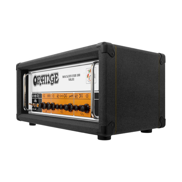 Orange Rockerverb MKIII 100 Head, Black
