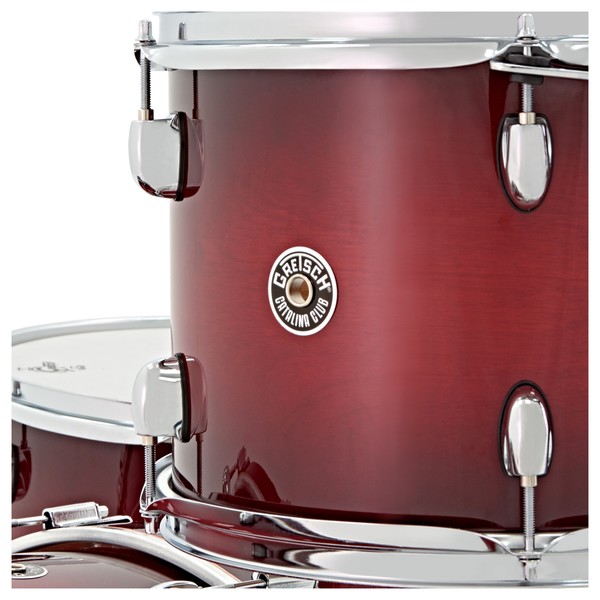 Gretsch Catalina Club Rock 24" 4 Pc Shell Pack, Crimson Burst