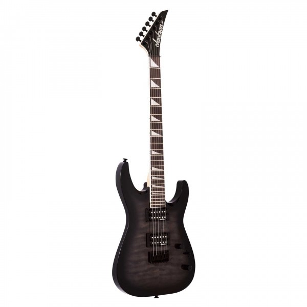 Jackson JS Series Dinky Arch Top JS32Q DKA HT Transparent Black Burst
