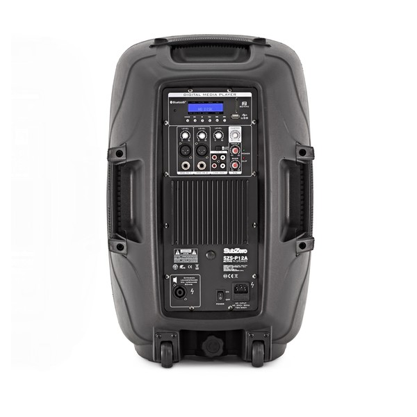 SubZero P12A 12" Active PA Speaker with Digital Media Player & Bluetooth