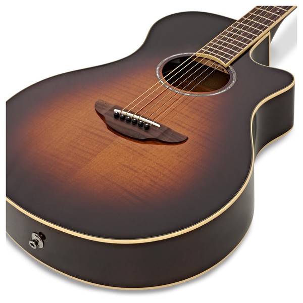 Yamaha APX600FM Electro Acoustic, Tobacco Brown Sunburst - Nearly New