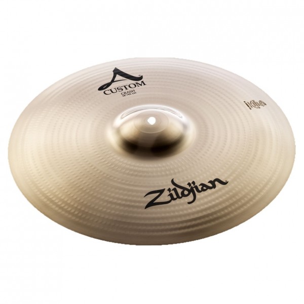 Zildjian A Custom 18" Crash Cymbal, Brilliant Finish