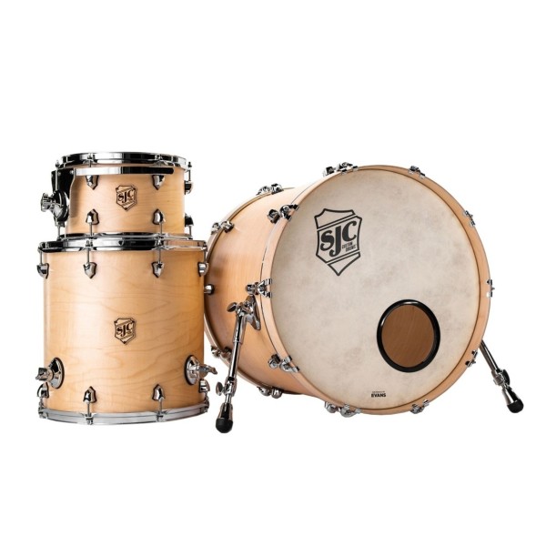 SJC Drums Tour Series 4pc Shell Pack, Natural