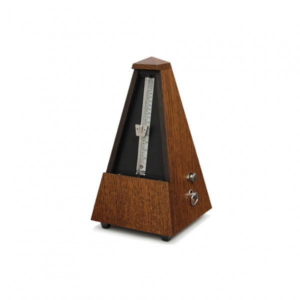 Wittner W818 Traditional Metronome with Bell, Matte Oak