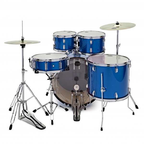 Mapex Comet Series Compact 22" Rock Fusion Drum Kit, Indigo Blue