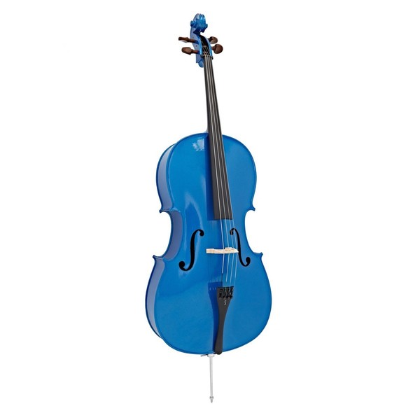 Stentor Harlequin Cello Outfit, Blue, 1/2