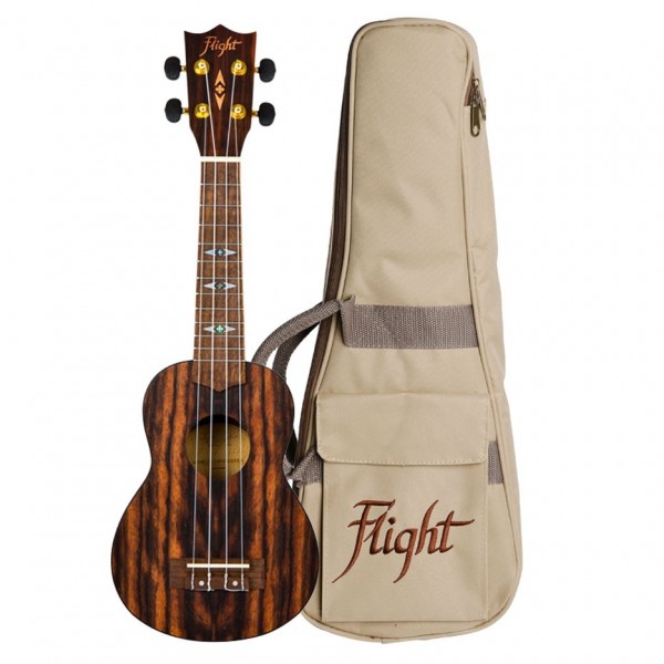 Flight DUS460 Soprano Ukulele, Amara