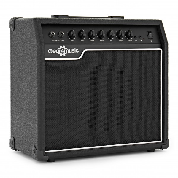 35W Bass Combo Amplifier by Gear4music
