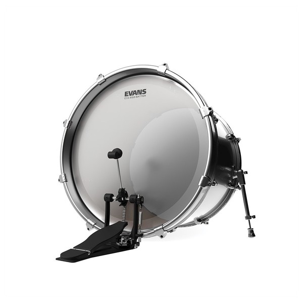 Evans EQ3 Clear Bass Drum Head, 20"