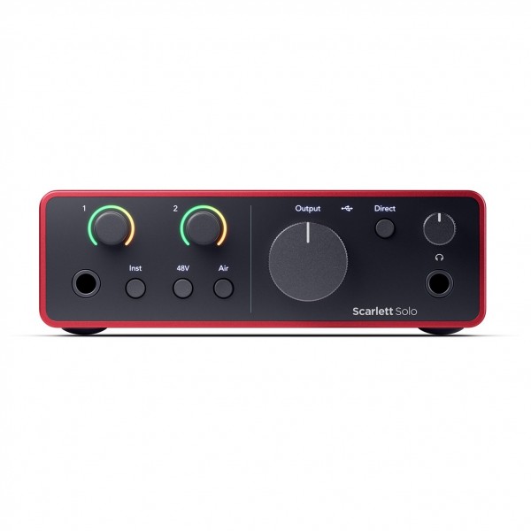 Focusrite Scarlett Solo 4th Gen Audio Interface