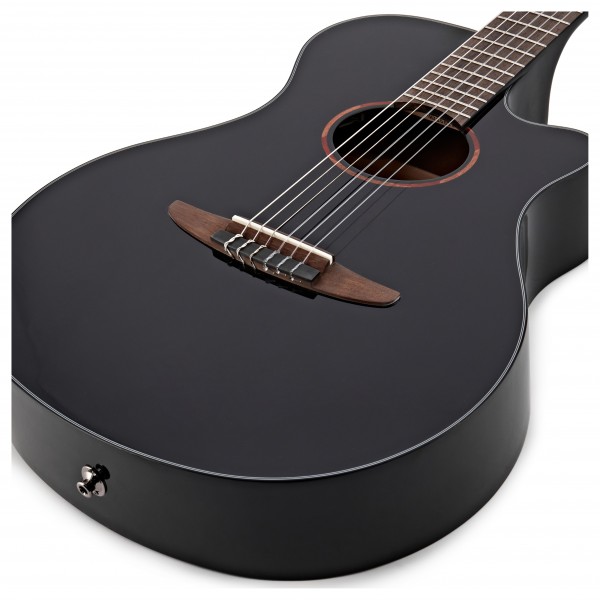 Yamaha NTX1 Electro Nylon String, Black