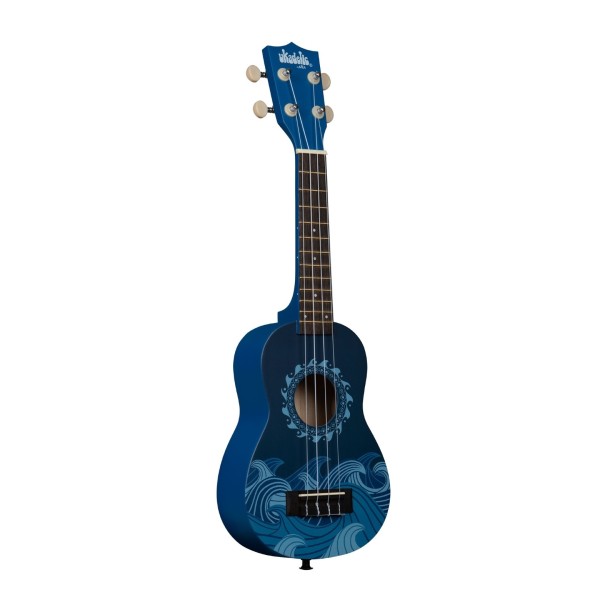 Kala Ukadelic Soprano Ukulele, Deep Blue