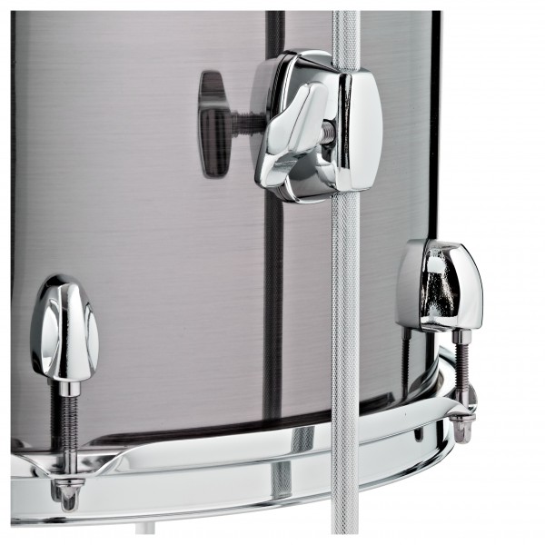 Pearl Export 14 x 14 Floor Tom, Smokey Chrome