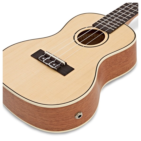 Hartwood Renaissance Electro Acoustic Concert Ukulele, Natural