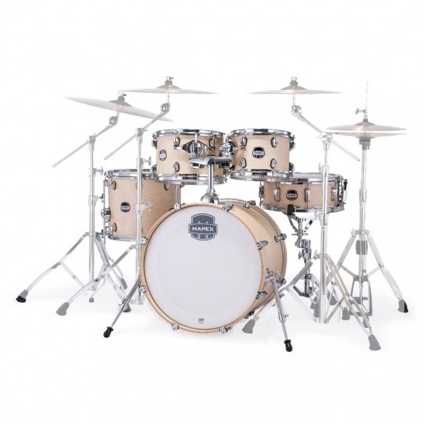 Mapex Mars Maple 20" 5pc Fusion Shell Pack, Natural Satin