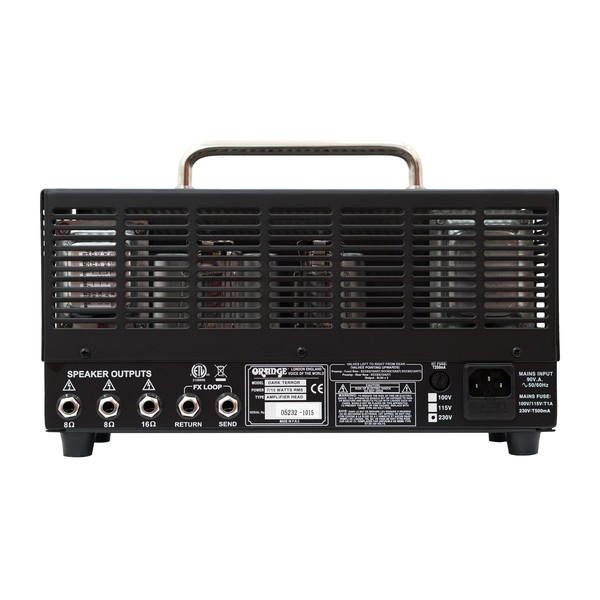 Orange Dark Terror Head