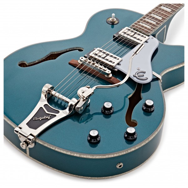 Epiphone Emperor Swingster, Delta Blue Metallic