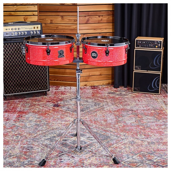 Meinl Percussion Artist Series Manolito Rodriguez Timbales, 14" & 15"