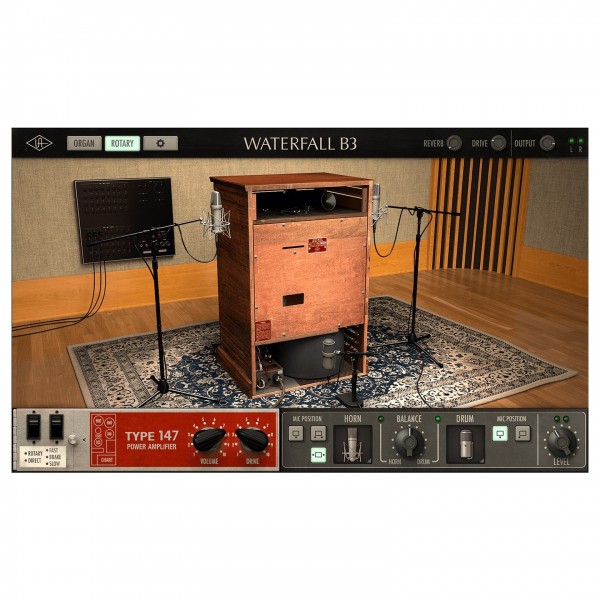 Universal Audio Waterfall B3 Organ