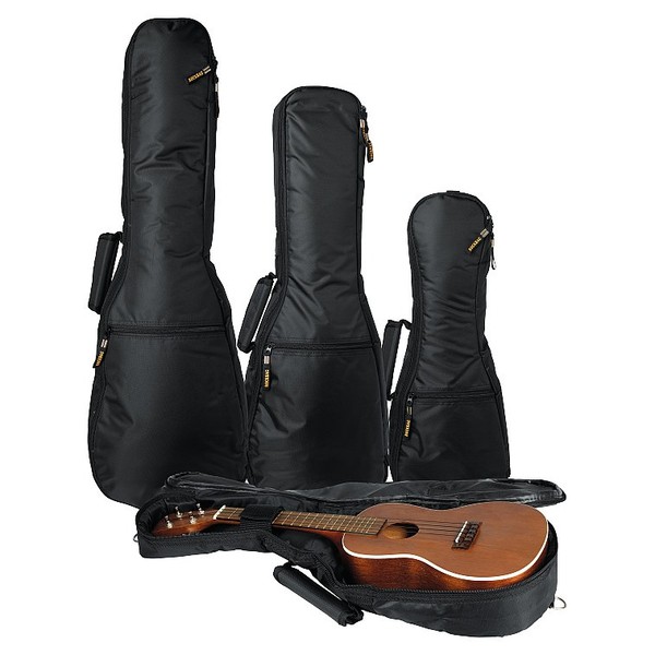 RockBag by Warwick RGE-20000-B Student Line Soprano Ukulele Bag, Black