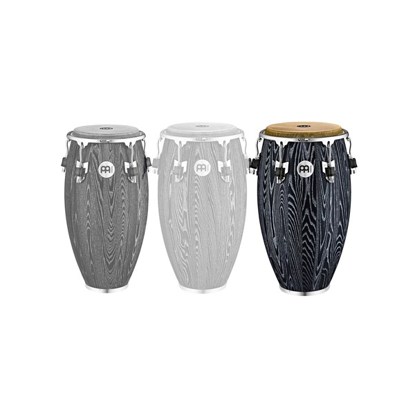 Meinl Percussion Woodcraft Wood 12 1/2" Conga, Vintage Black