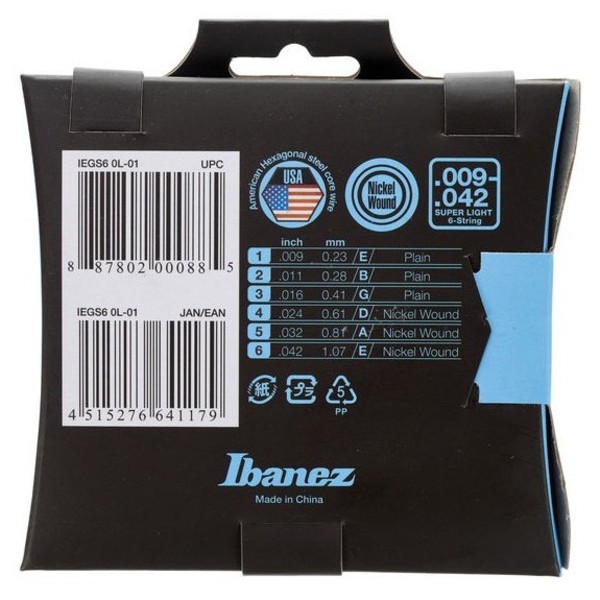 Ibanez IEGS6 6 Strings Electric Guitar Set, Super Light