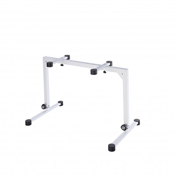 K&M 18810 Omega Keyboard Table, White