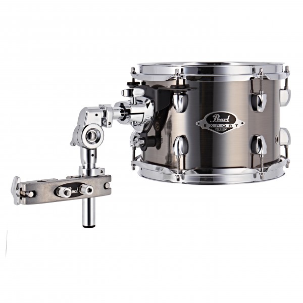 Pearl EXX 10x7 Add-On Tom Pack With TH70s & ADP-20, Smokey Chrome