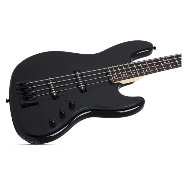 Schecter J-4 Bass, Gloss Black