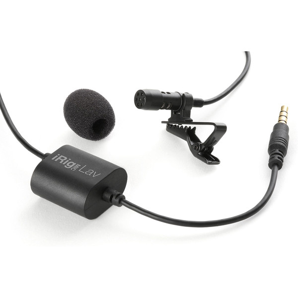 IK Multimedia iRig Mic Lav Lavalier Microphone for Mobile Devices