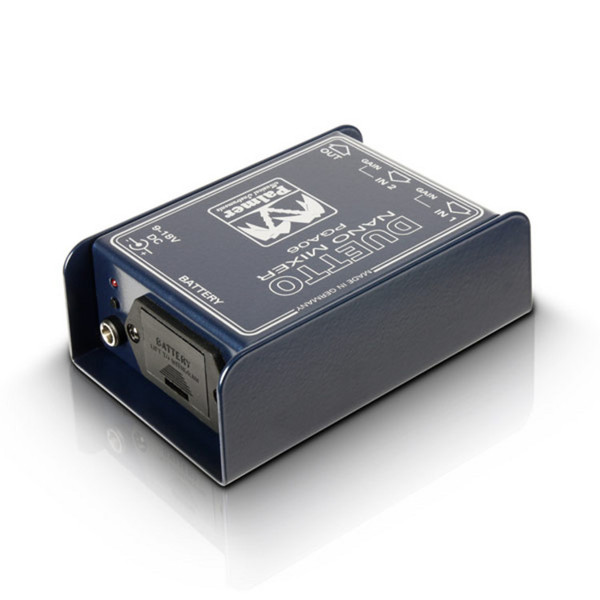 Palmer DUETTO Nano Mixer for Guitars + Line Signals