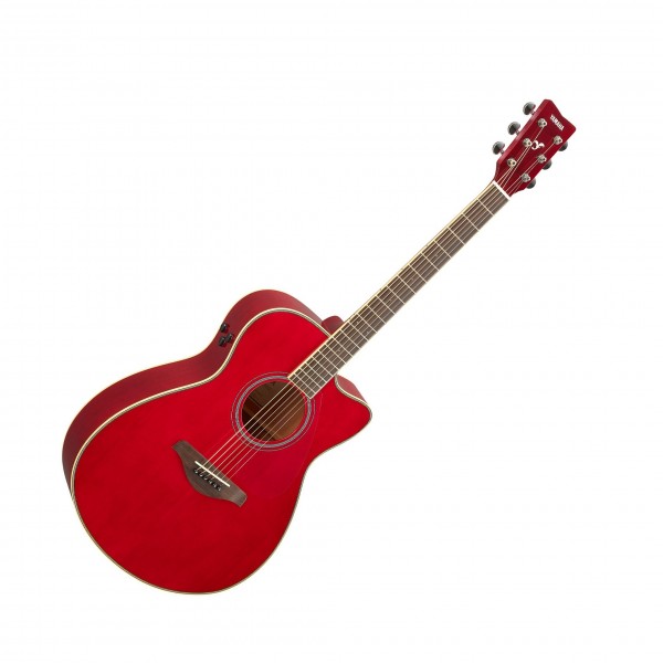 Yamaha FSCTA Transacoustic FS Cutaway, Ruby Red
