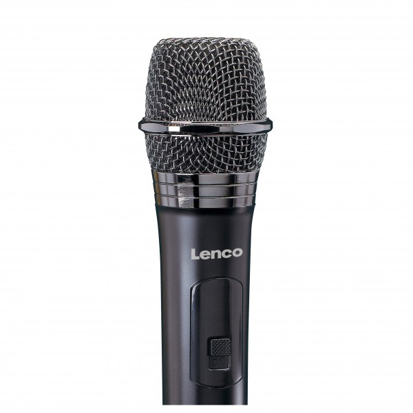 Lenco MCW-020 2 Wireless Mics with Portable Receiver
